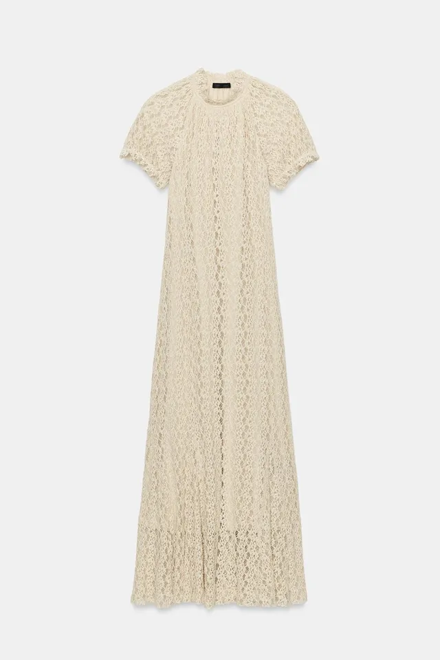 LACE MIDI DRESS – image 6