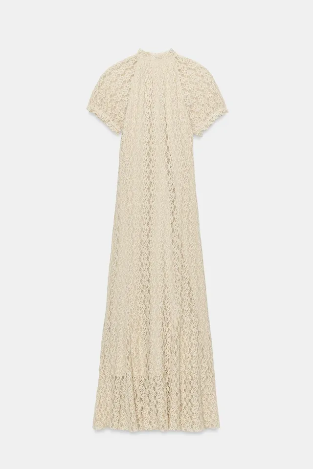 LACE MIDI DRESS – image 7