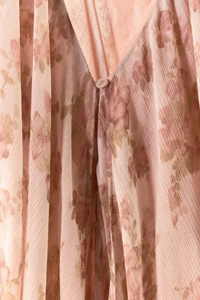 FLORAL PRINT RUFFLED DRESS – image 5
