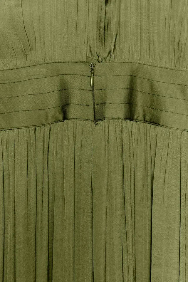 MAXI HALTER DRESS WITH FROG FASTENING – image 7
