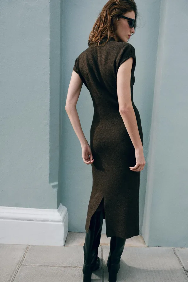 LONG KNIT DRESS – image 5