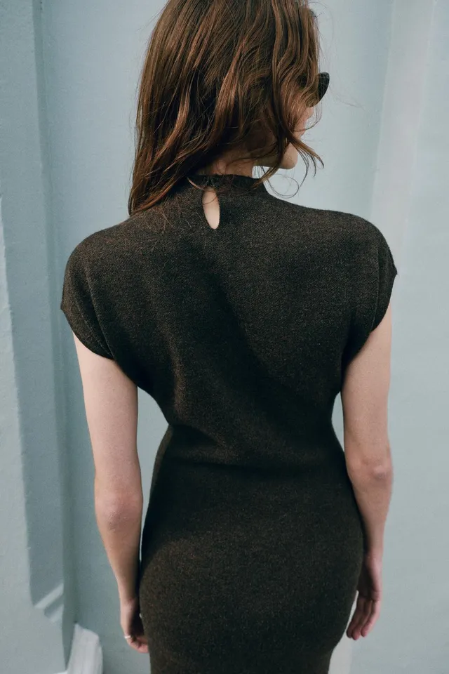 LONG KNIT DRESS – image 6