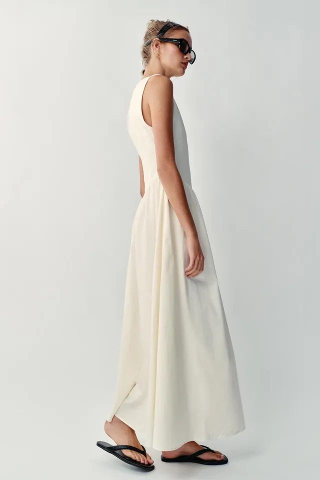 COMBINED MIDI DRESS – image 5