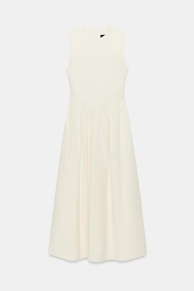 COMBINED MIDI DRESS – image 9