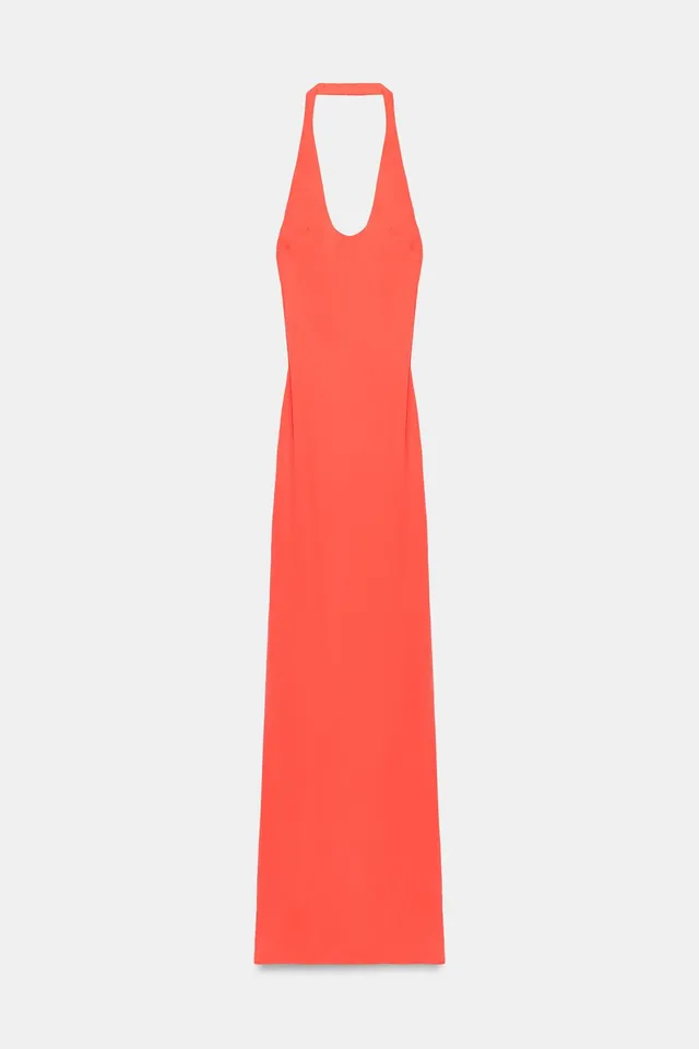 LONG HALTER DRESS – image 6