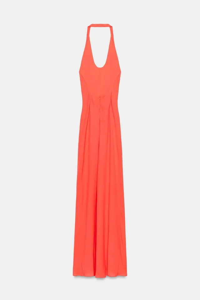LONG HALTER DRESS – image 7