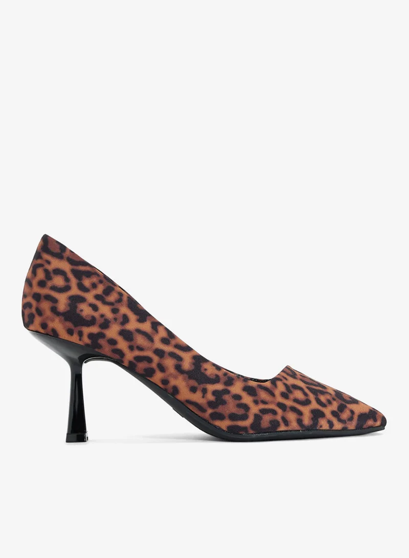 Women's High Heel Pumps Brown