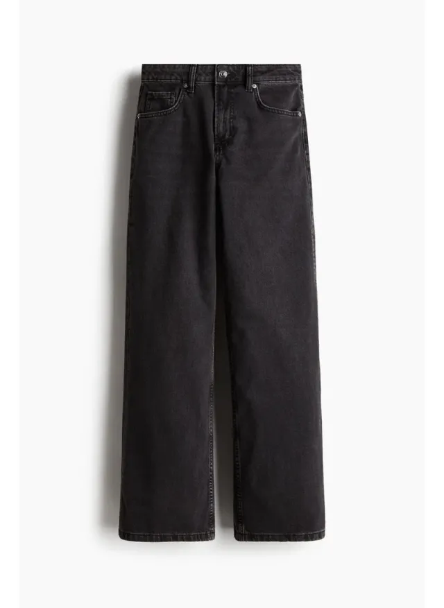 High-Rise Wide-Leg Jeans – image 3