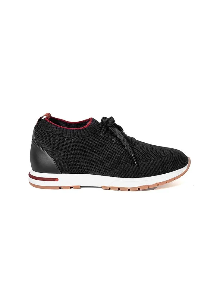 Women's Knit Sneakers Black