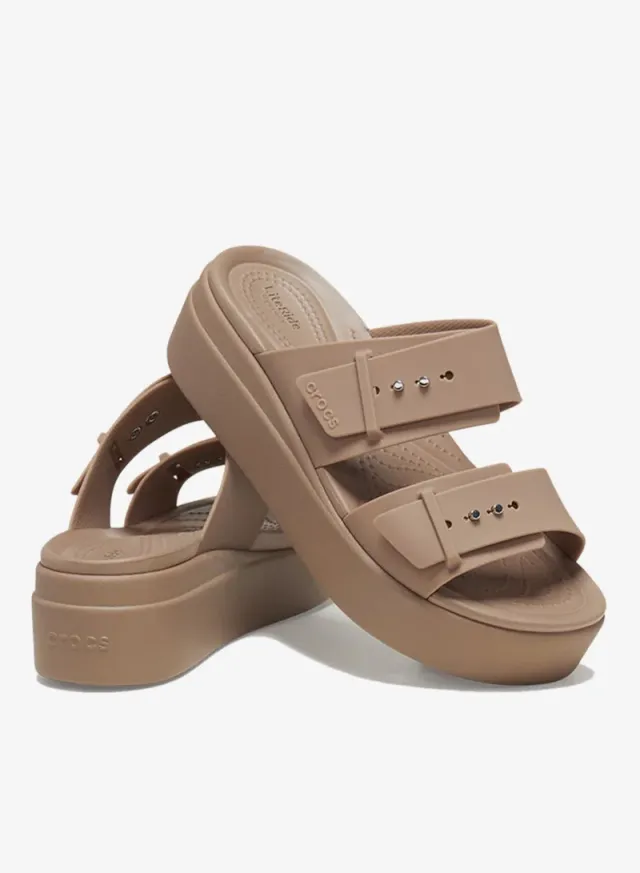 Women's Brooklyn Low Wedge Sandal Tan – image 2