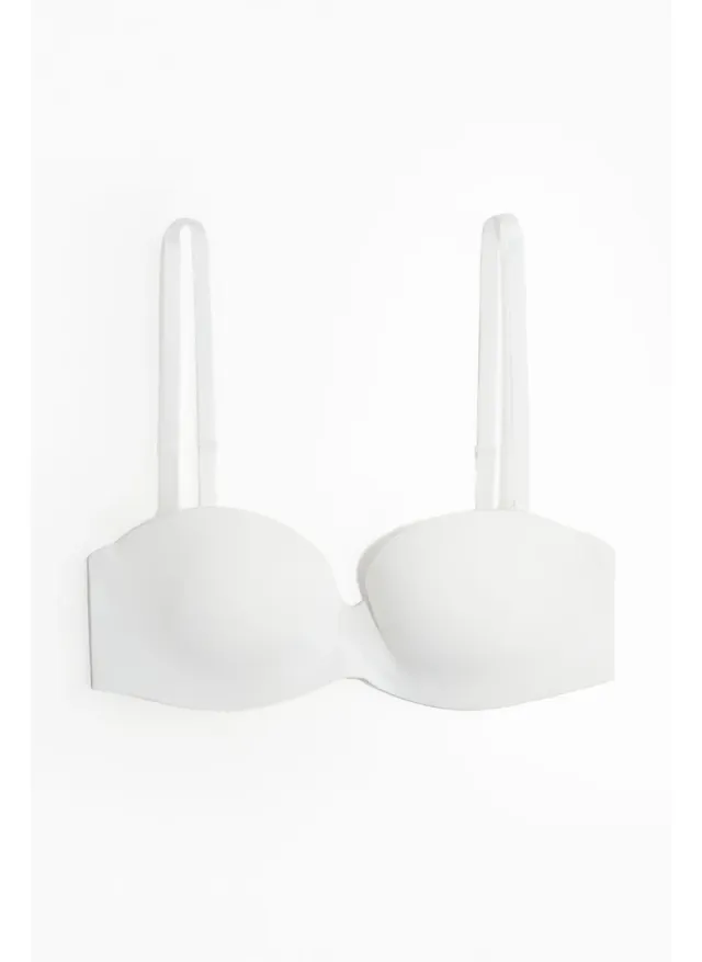 Microfibre Padded Balconette Bra – image 5