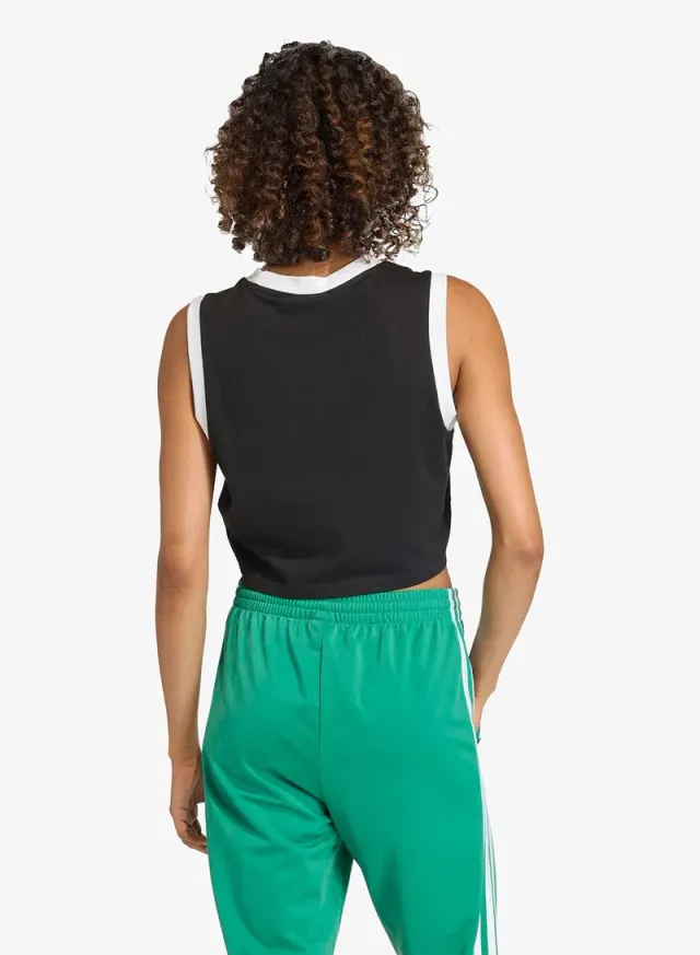 Adidas Originals Women's Black White Linear Tank Top – image 2