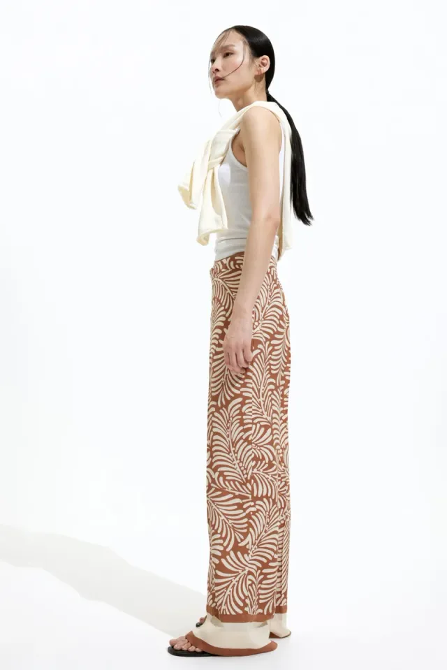 Wide Leg Trousers Black – image 4