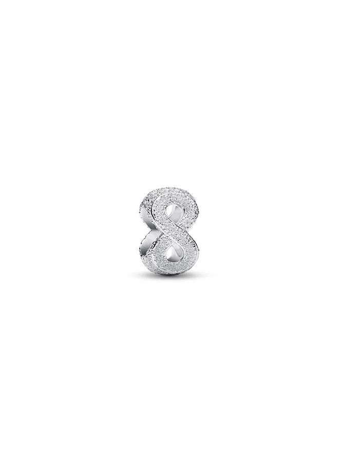Textured Infinity Mini Charm