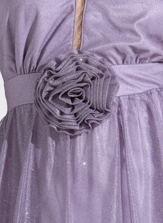 Floral Halter Gown – image 4