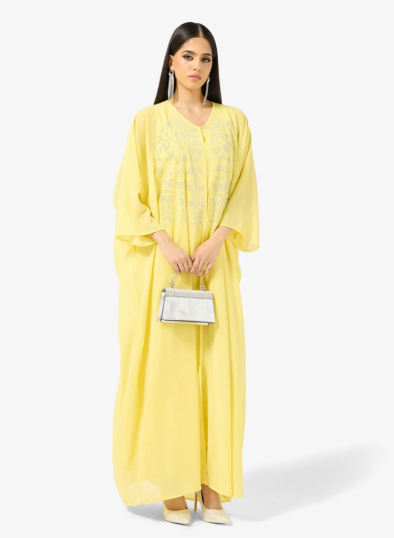 عباية مزينة