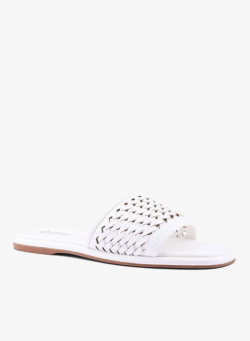 Cuple Casual Slide Sandals White
