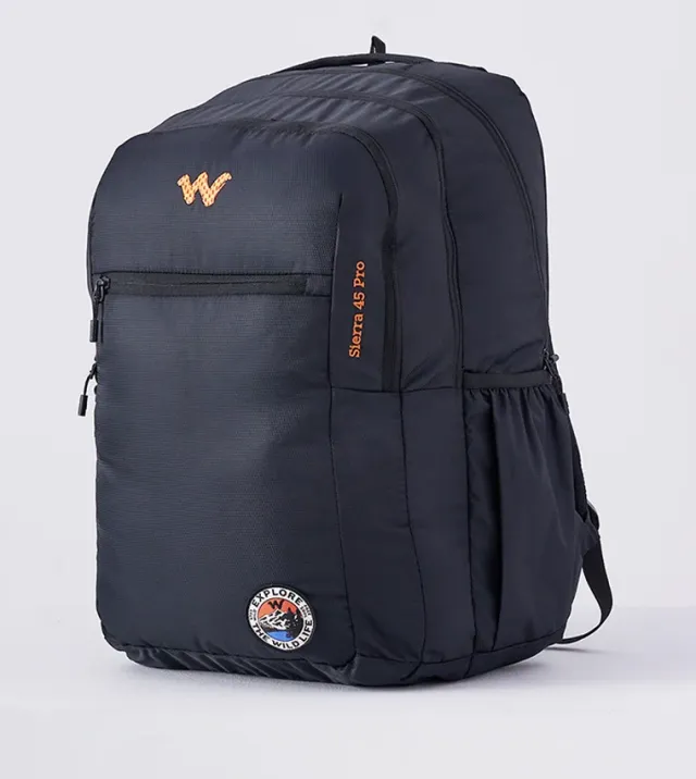 Wildcraft Sierra 45 Pro Backpack Black – image 2