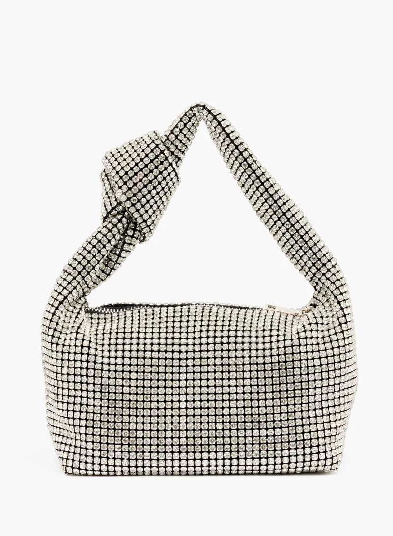 Diamante Knot Handbag
