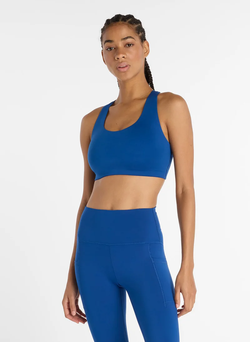 Define Train Bra Cobalt Blue