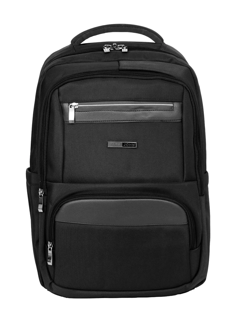 Parajohn Diplomat Series 18 Inch Laptop Backpack Black