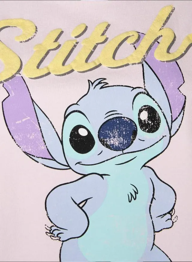 تيشيرت بطبعة Stitch – صورة 4