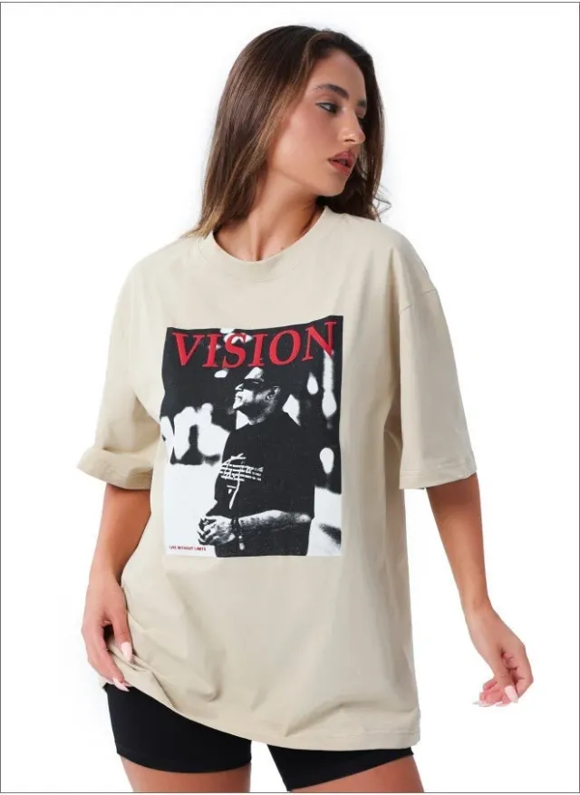 TANJIM SQUAD - VISION WOMENS T-SHIRT BLACK