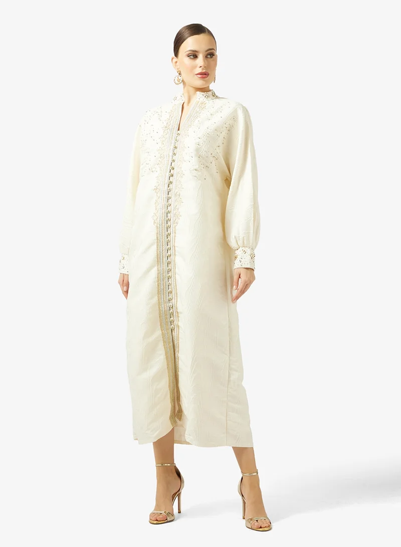 Elegant Embellished Kaftan