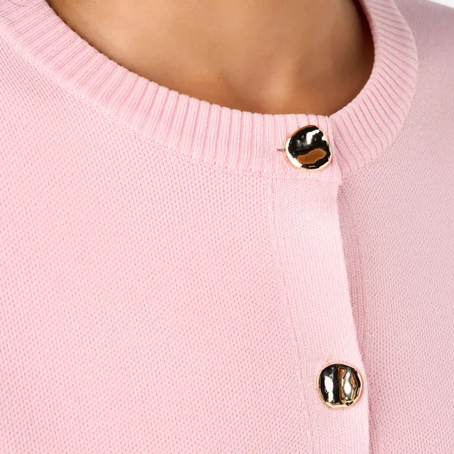 Crew Neck Button Cardigan – image 6