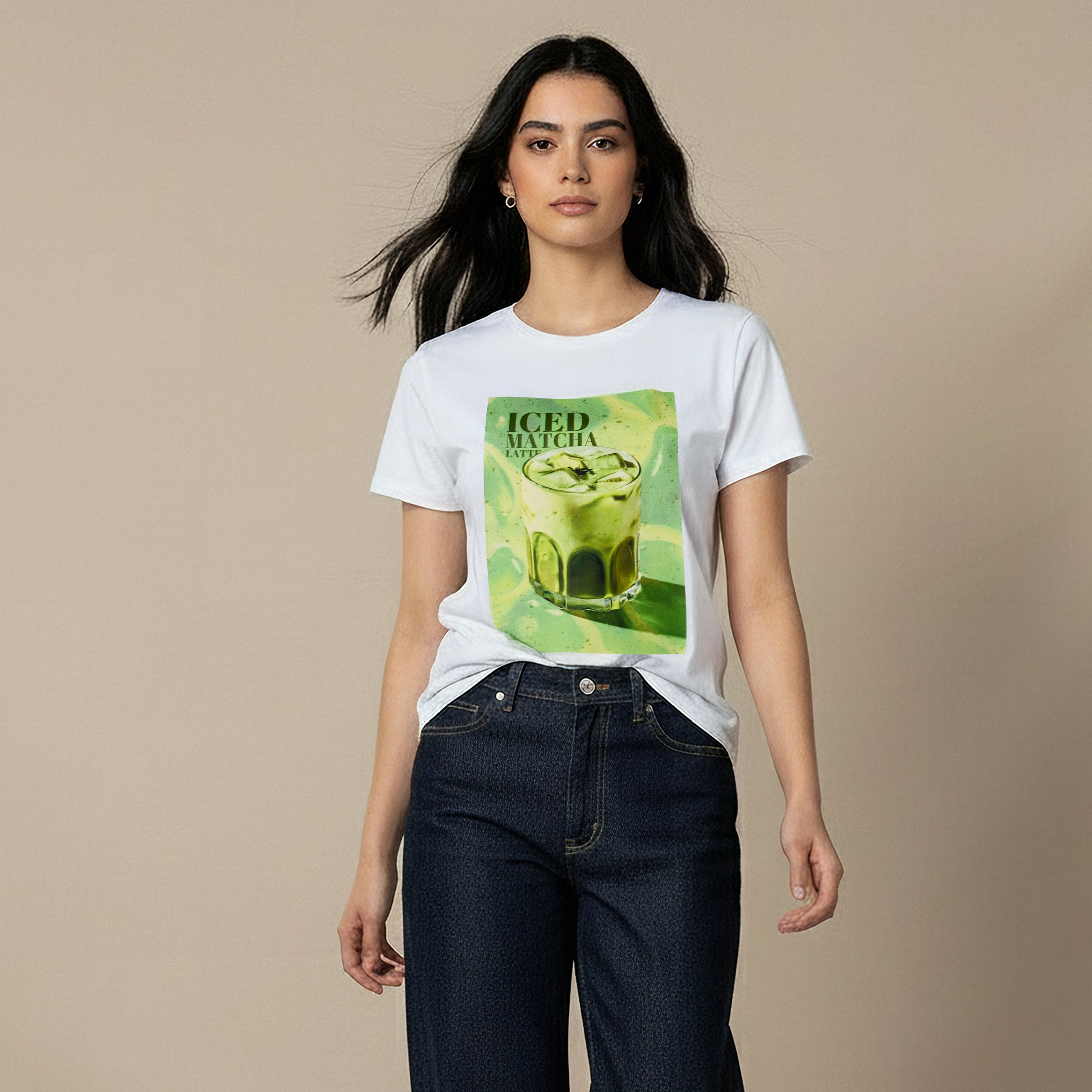 Regular Fit Graphic Cotton T-shirt White