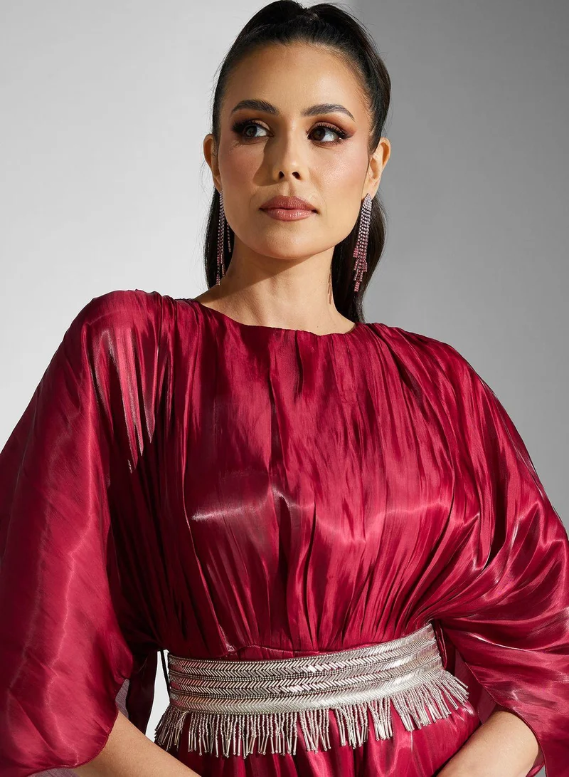 Women's Belted Kimono Dress