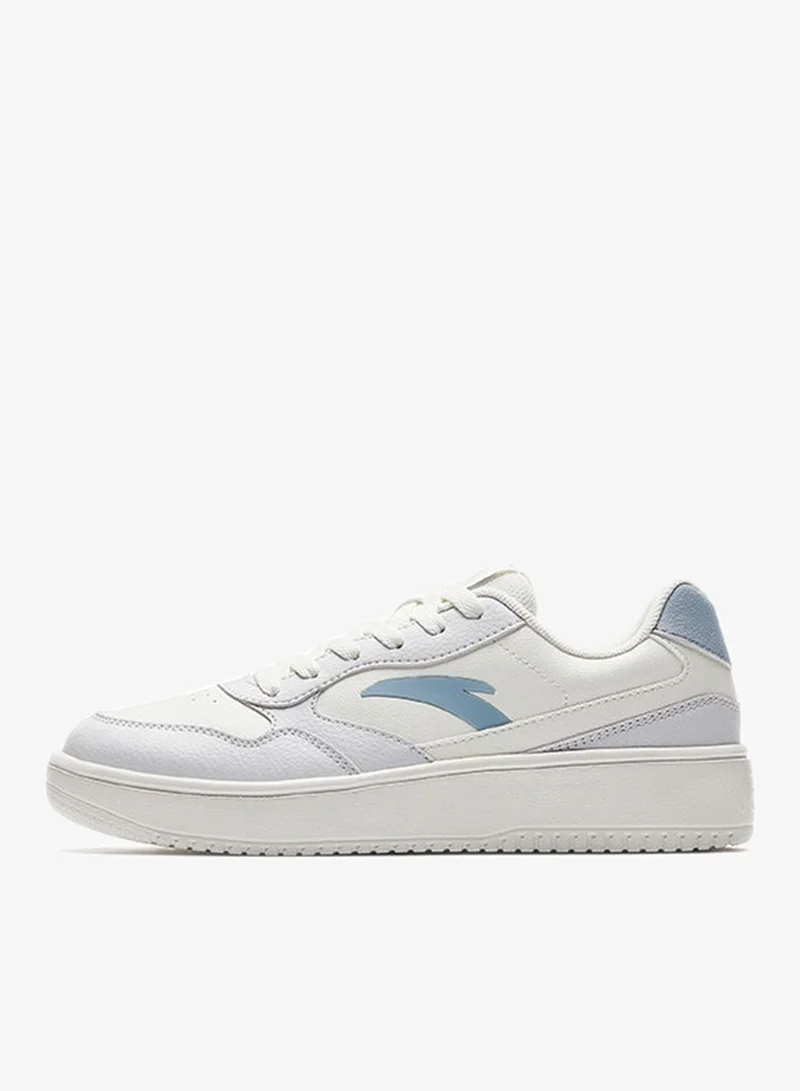 Women’s Minimalist Low-Top Board Sneakers White