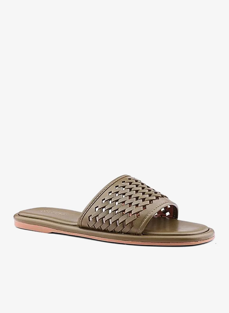 Cuple Casual Slide Sandals - Green