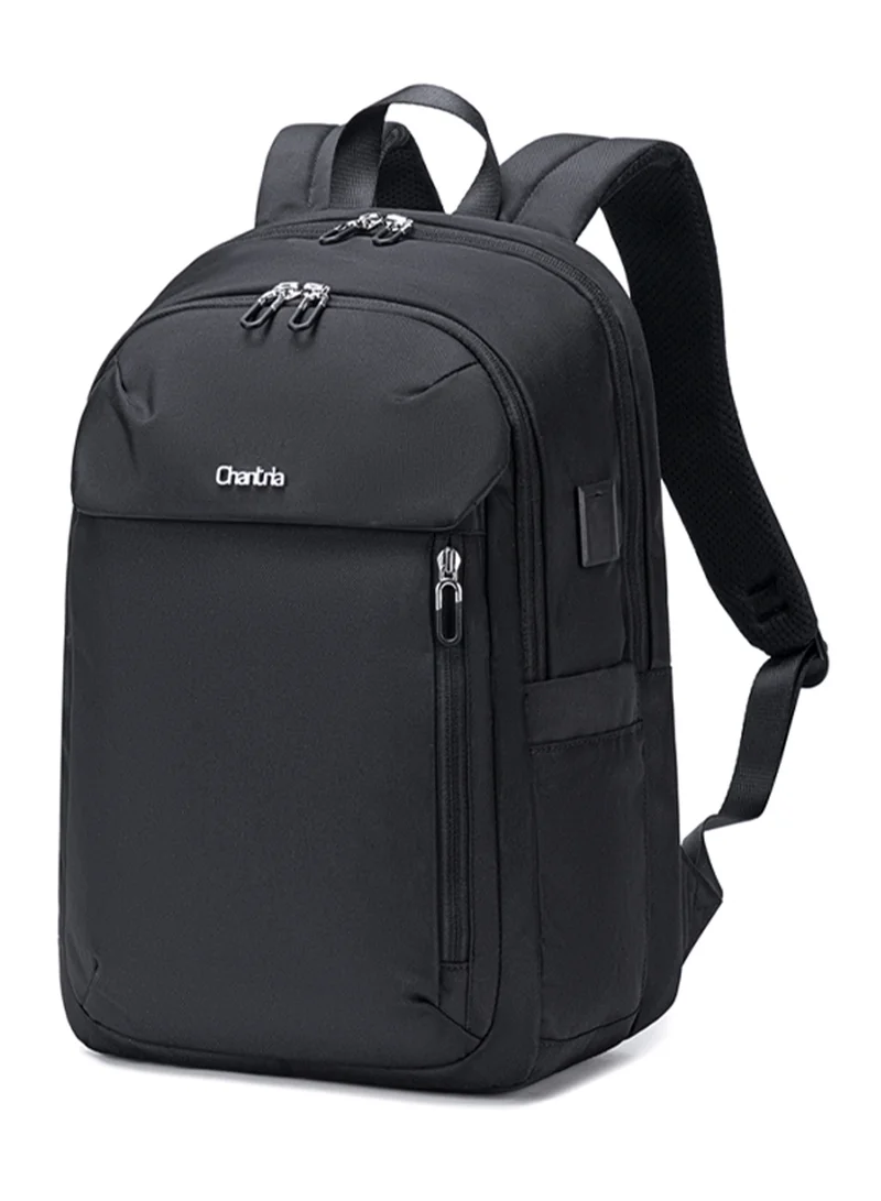 Lightweight Women’s Anti-Theft Laptop Backpack with USB Port - Khaki