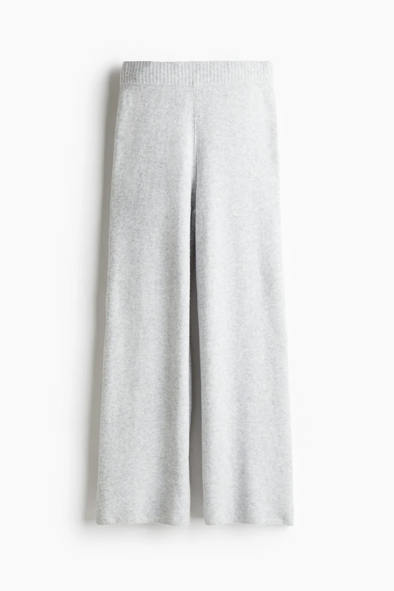 Fine-Knit Trousers
