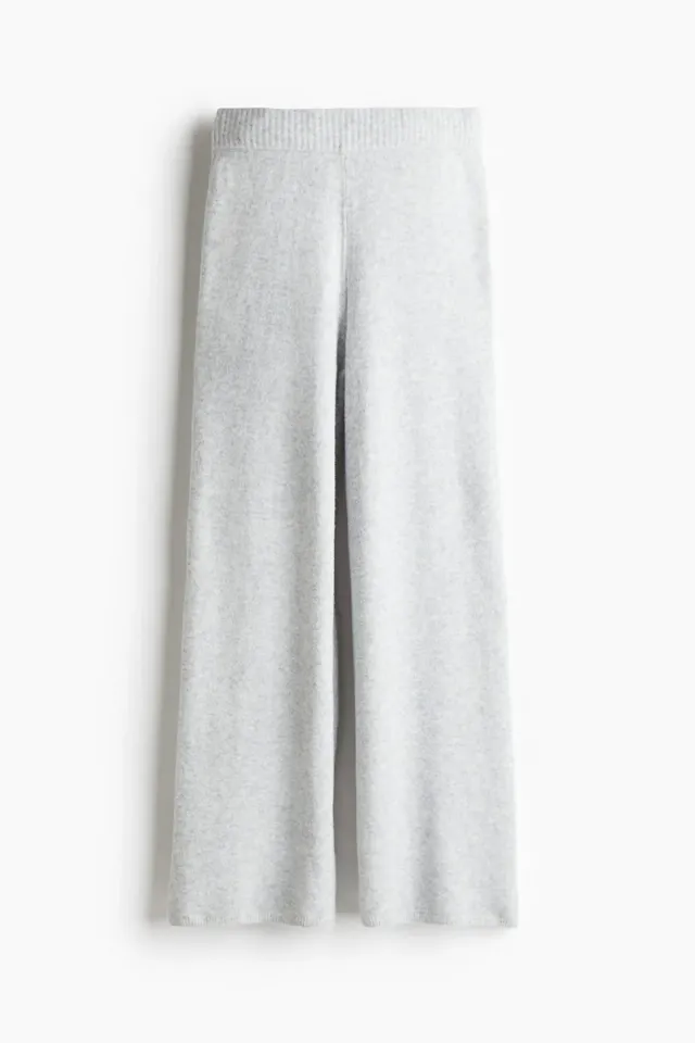 Fine-Knit Trousers