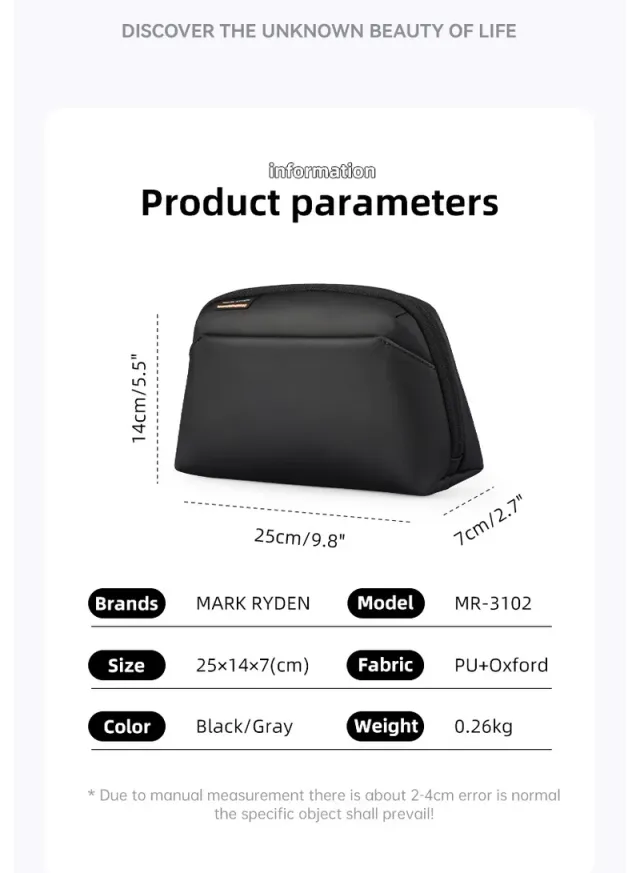 Mark Ryden MR3102 Large Capacity Waterproof Travel Clutch Bag – image 7