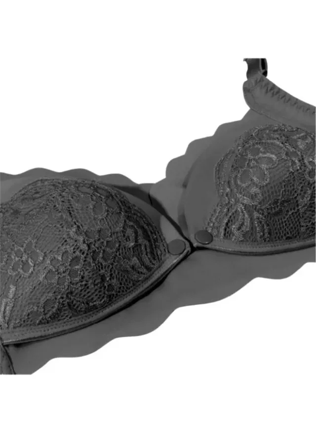Cotton Blend Seamless Maternity & Nursing Bra with Adjustable Straps – image 7