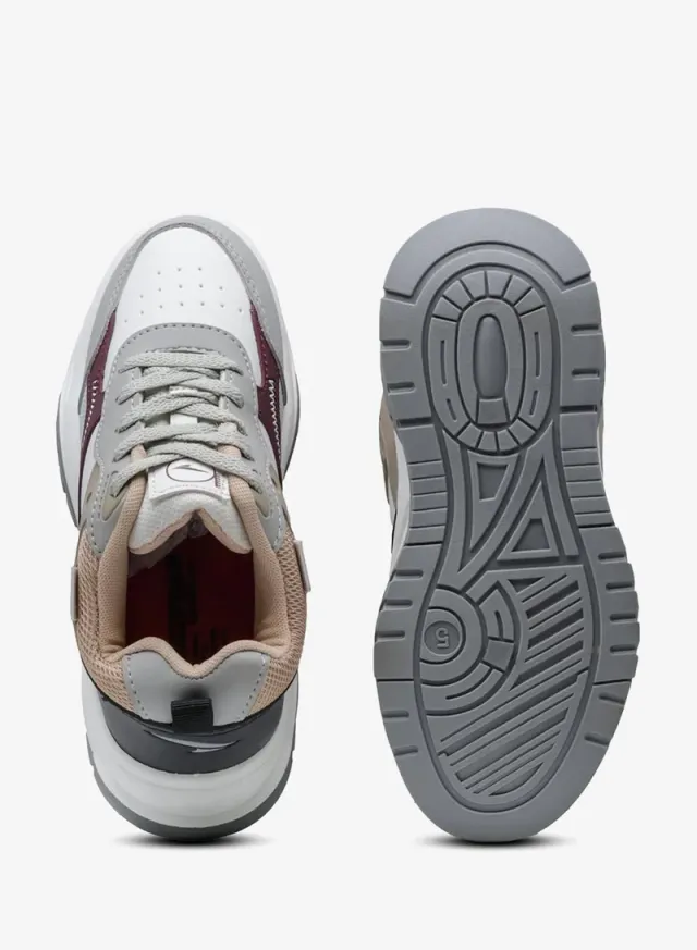 Stylish Women's Sneakers White, Grey, and Beige – image 7
