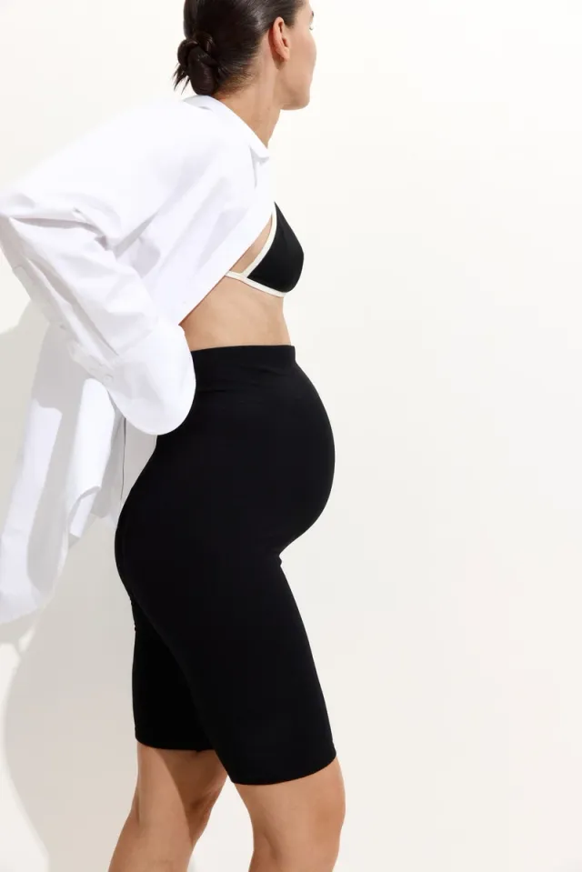 شورت ضيق بدون درزات لفترة الحمل وبعدها من تشكيلة ماما – صورة 4