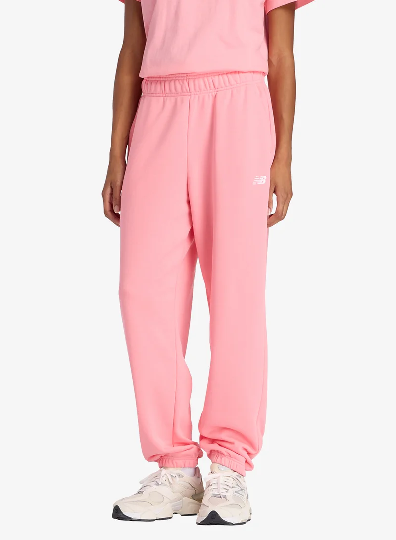 Essentials French Terry Joggers Light Pink