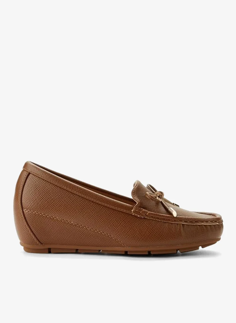 Bow Loafers Brown