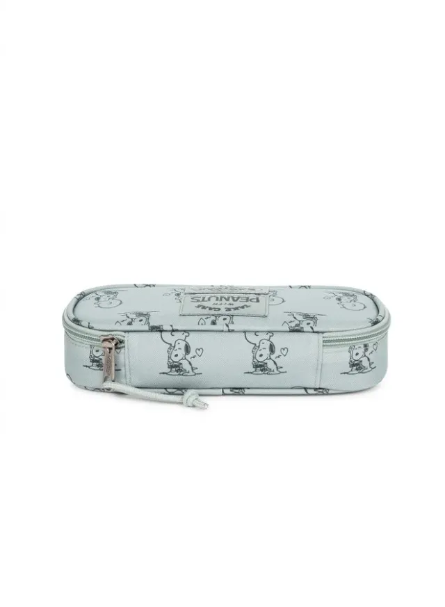 Peanuts Oval Hard Pencil Case Mint – image 3