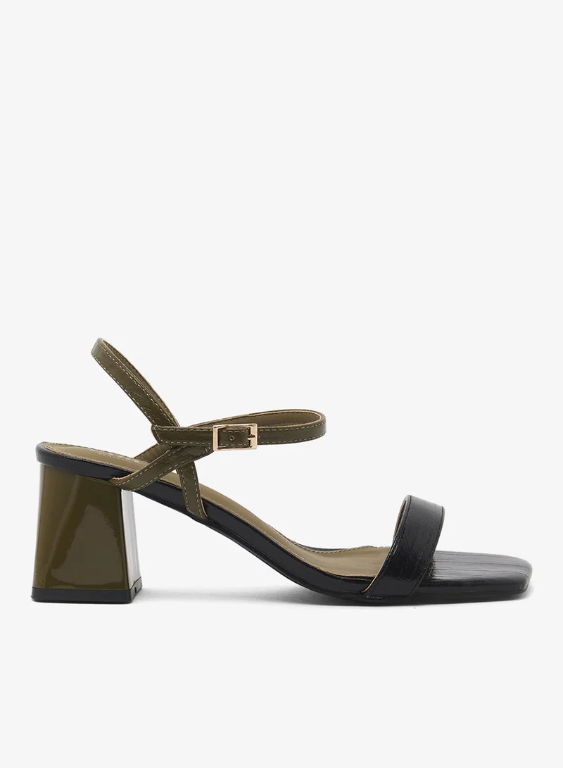 Heeled Sandals Black