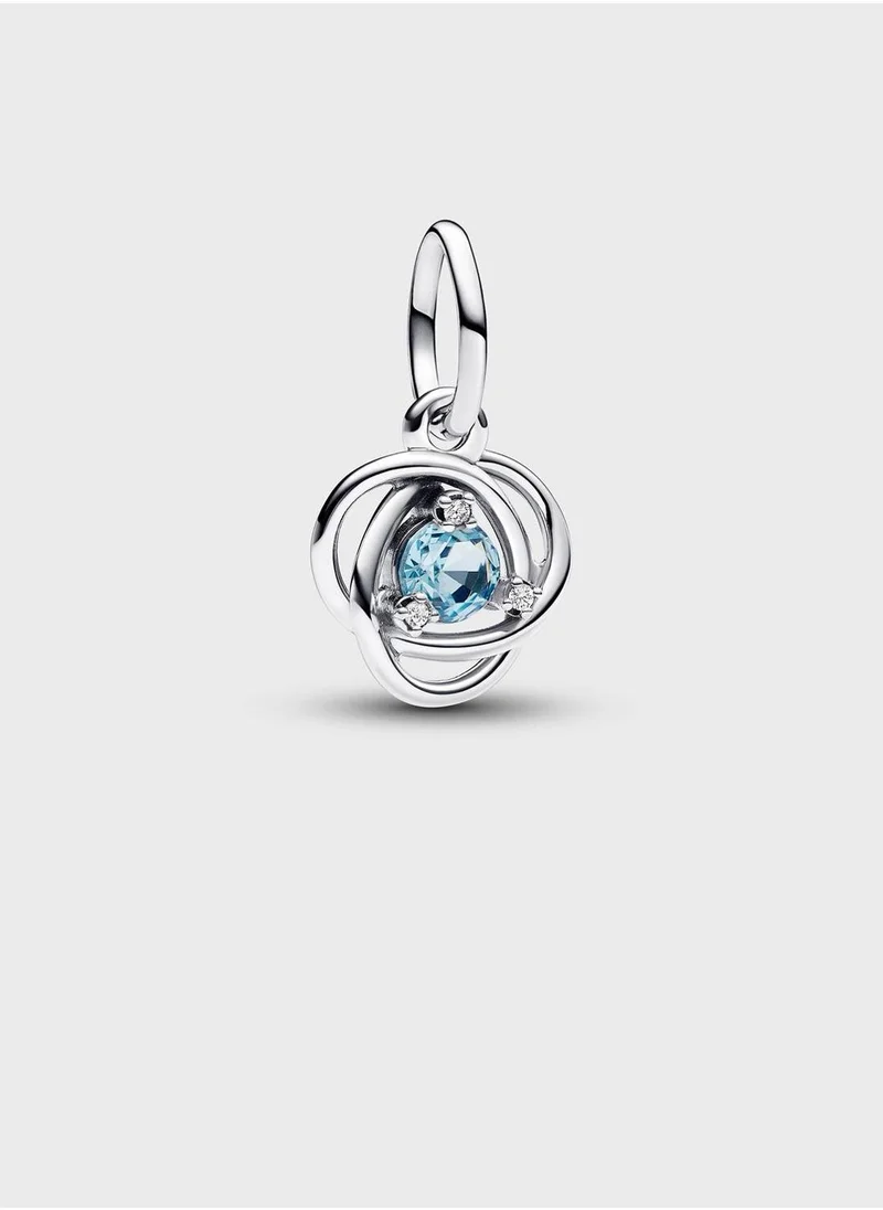 May Birthstone Eternity Charm Green