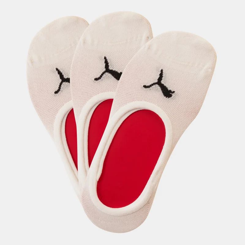 Men's Footie Socks 3-Pack White