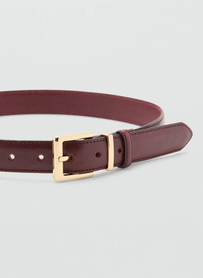 Selma1 Belt Dark Red