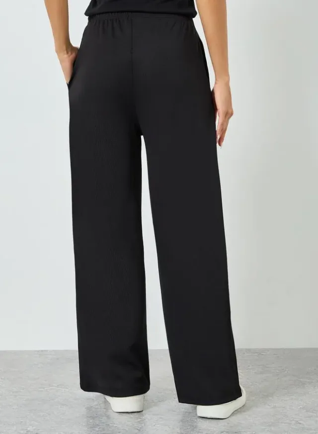Relaxed Fit Joggers Black – image 3