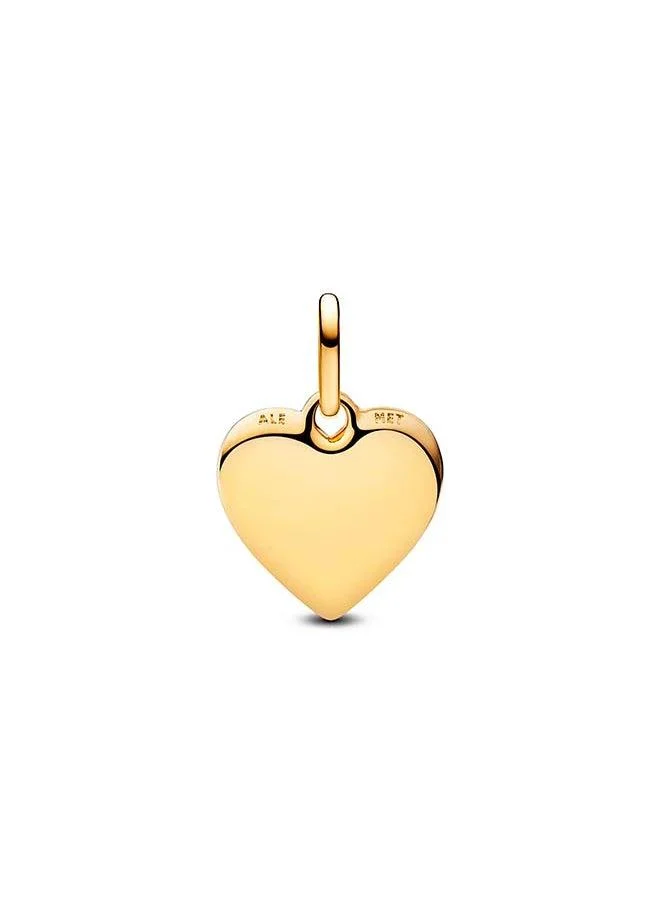 Engravable Heart Tag Charm