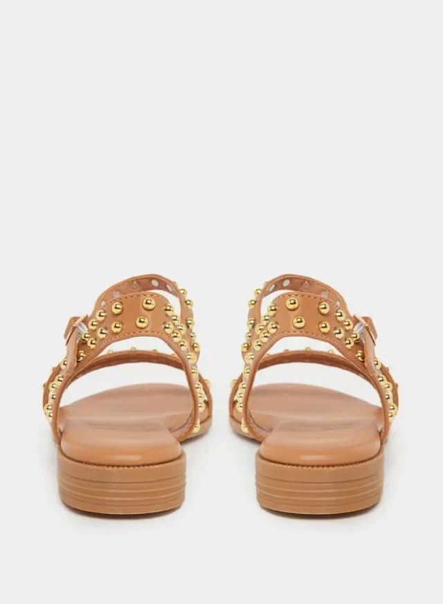Studded Ankle Strap Sandals – image 4